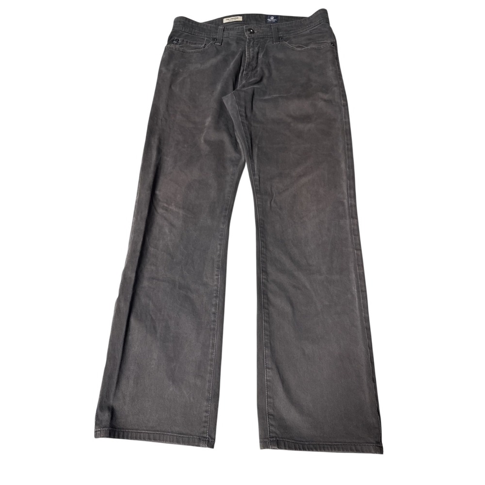 AG Adriano Goldschmied Men's The Protege Straight Leg Black Wash Pants Size 32
